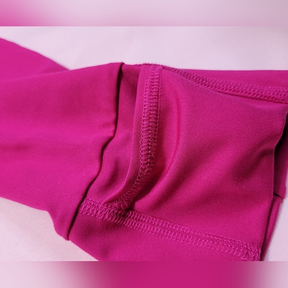 Women's Pink Quarter-Zip Top - Picture 7 of 16